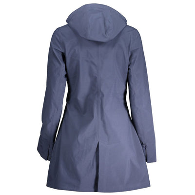 K-WAY Blauwe Polyester Jassen &amp; Jassen