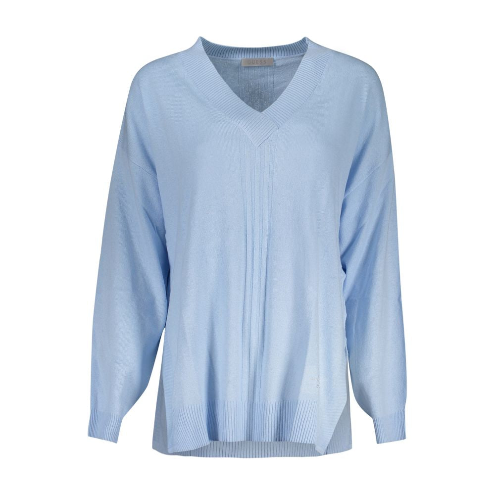 Guess Jeans Blauwe Katoenen Trui