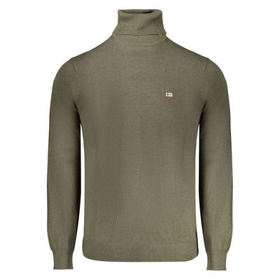 Pull vert en polyester Norvège 1963