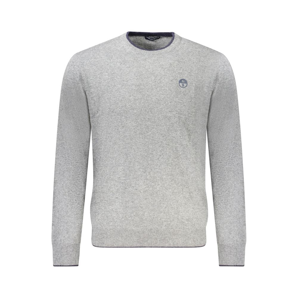 Pull en cachemire gris North Sails
