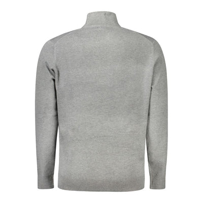 Pull gris en polyester Norvège 1963