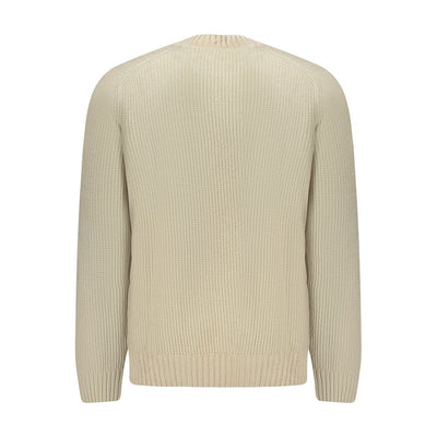 Pull en coton beige Hugo Boss