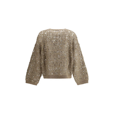 Brunello Cucinelli trui met pailletten