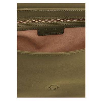 PINKO Groene Leren Crossbody Tas