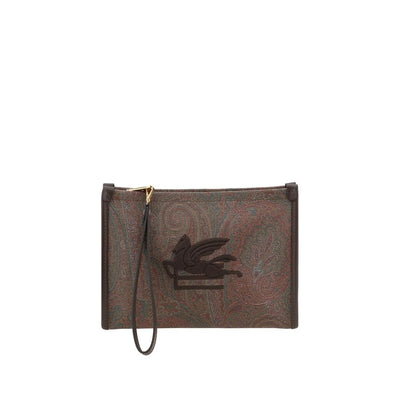 Etro Pouch bag with Pegaso detail