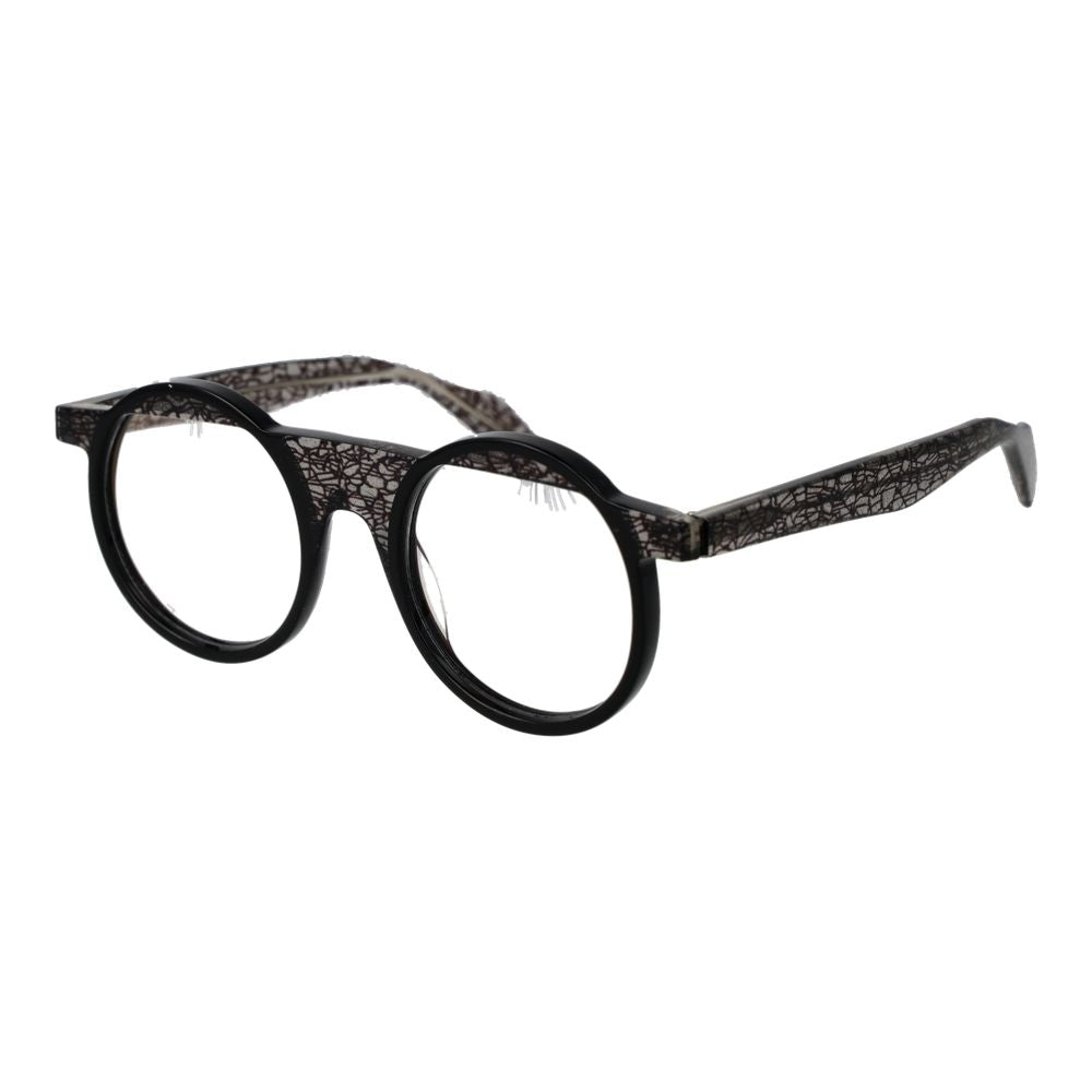 Yohji Yamamoto zwarte unisex brillenglazenmonture