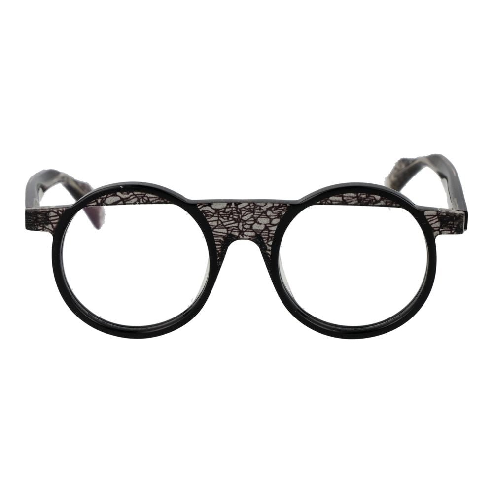 Yohji Yamamoto zwarte unisex brillenglazenmonture