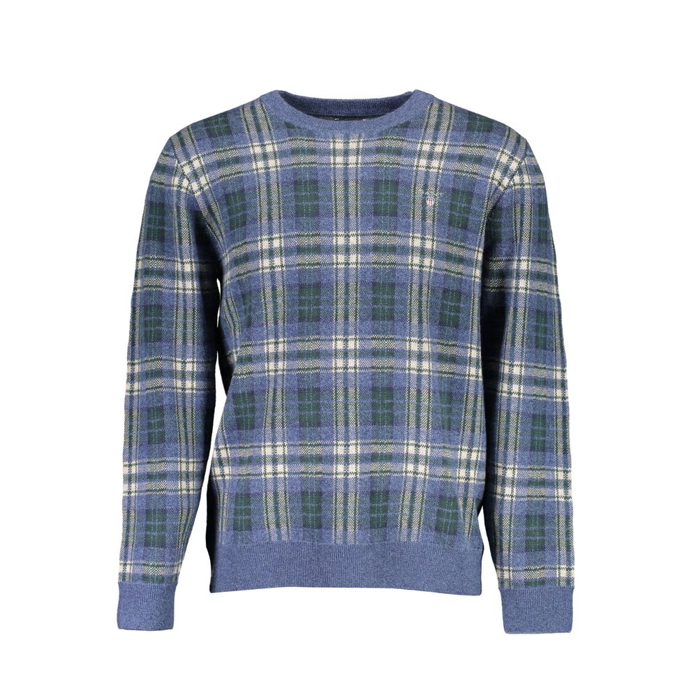 Pull en coton bleu Gant