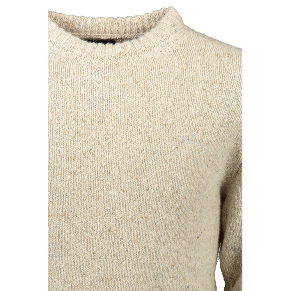 Pull en laine beige Gant
