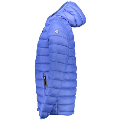 Veste en polyester bleu Sergio Tacchini