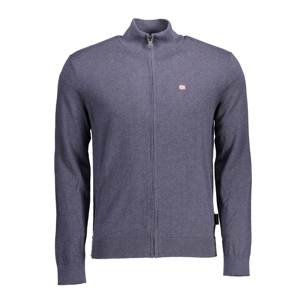 Pull en coton bleu Napapijri