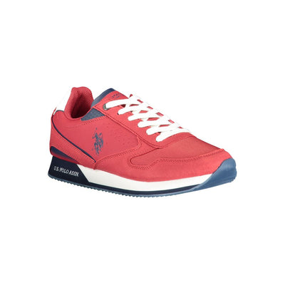 US POLO ASSN. Rode polyester sneaker