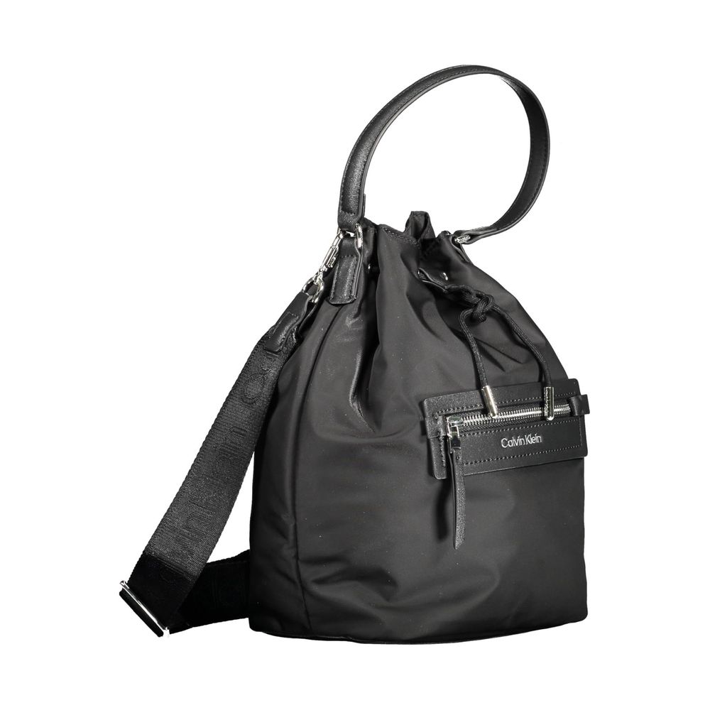 Sac à main en polyester noir Calvin Klein