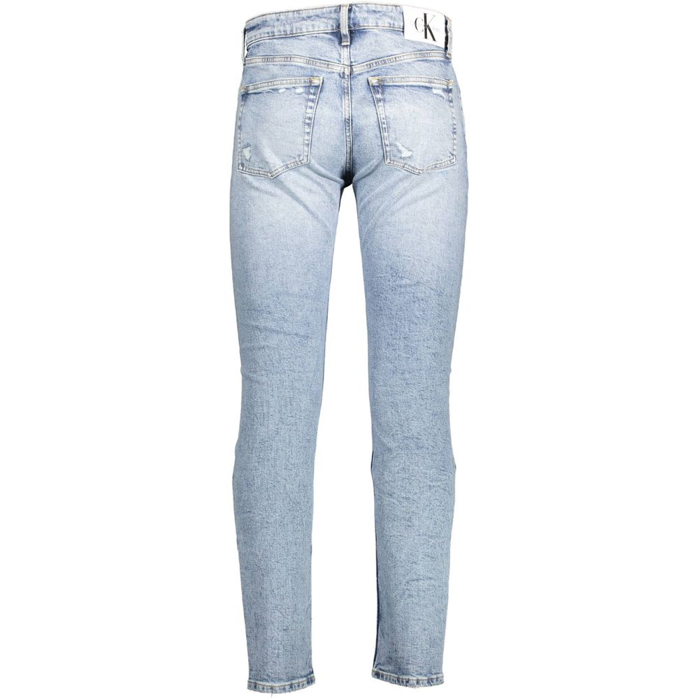 Calvin Klein blauwe katoenen jeans en broek