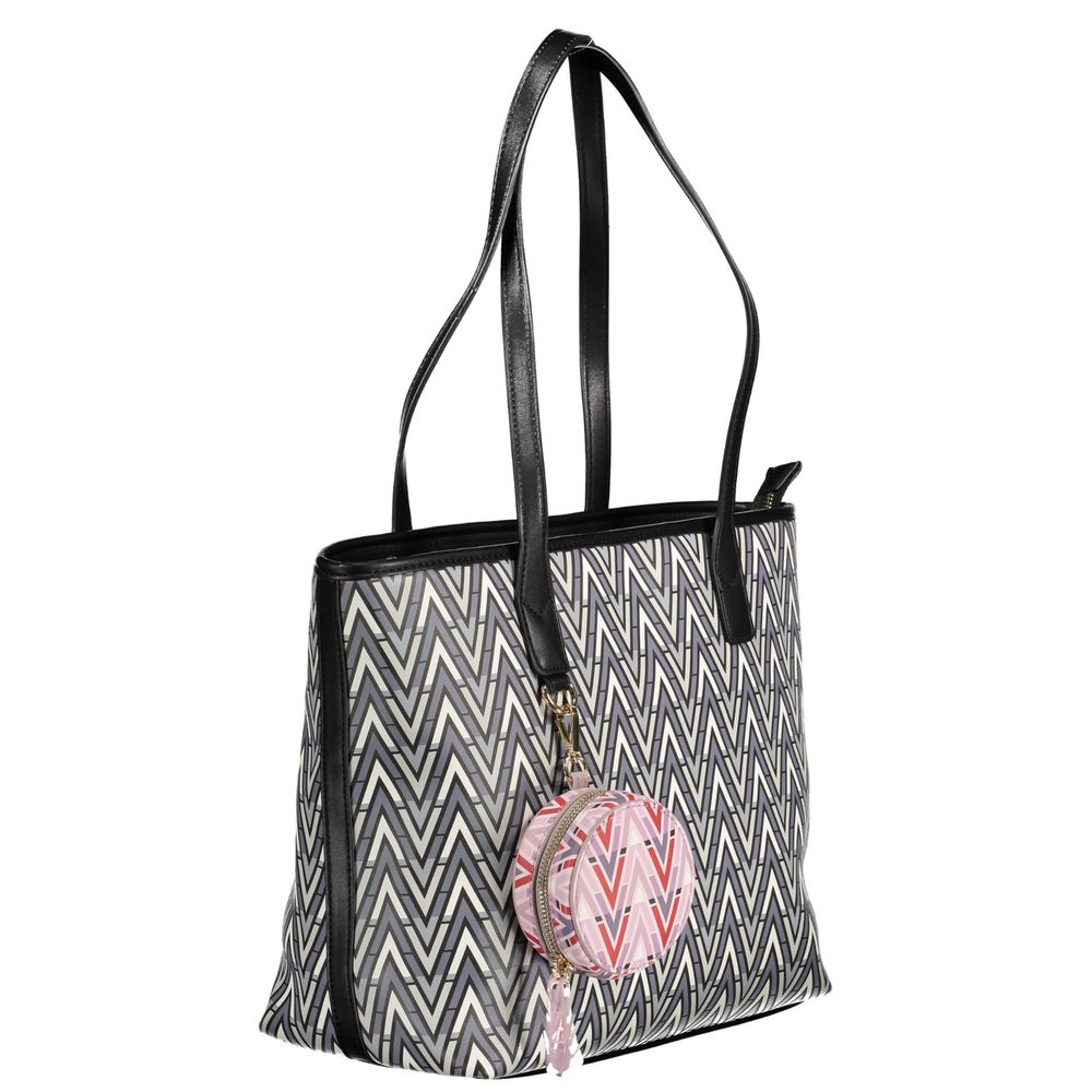Sac à main en polyéthylène noir Mario Valentino