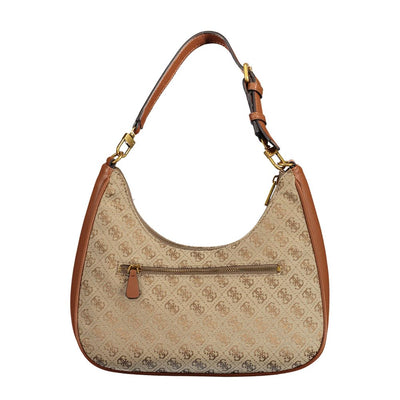 Sac à main Guess Jeans en polyéthylène marron