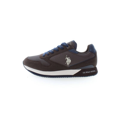 US POLO ASSN. Bruine polyester sneaker