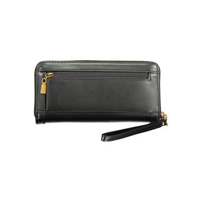 Guess Jeans Black Polyethylene Wallet