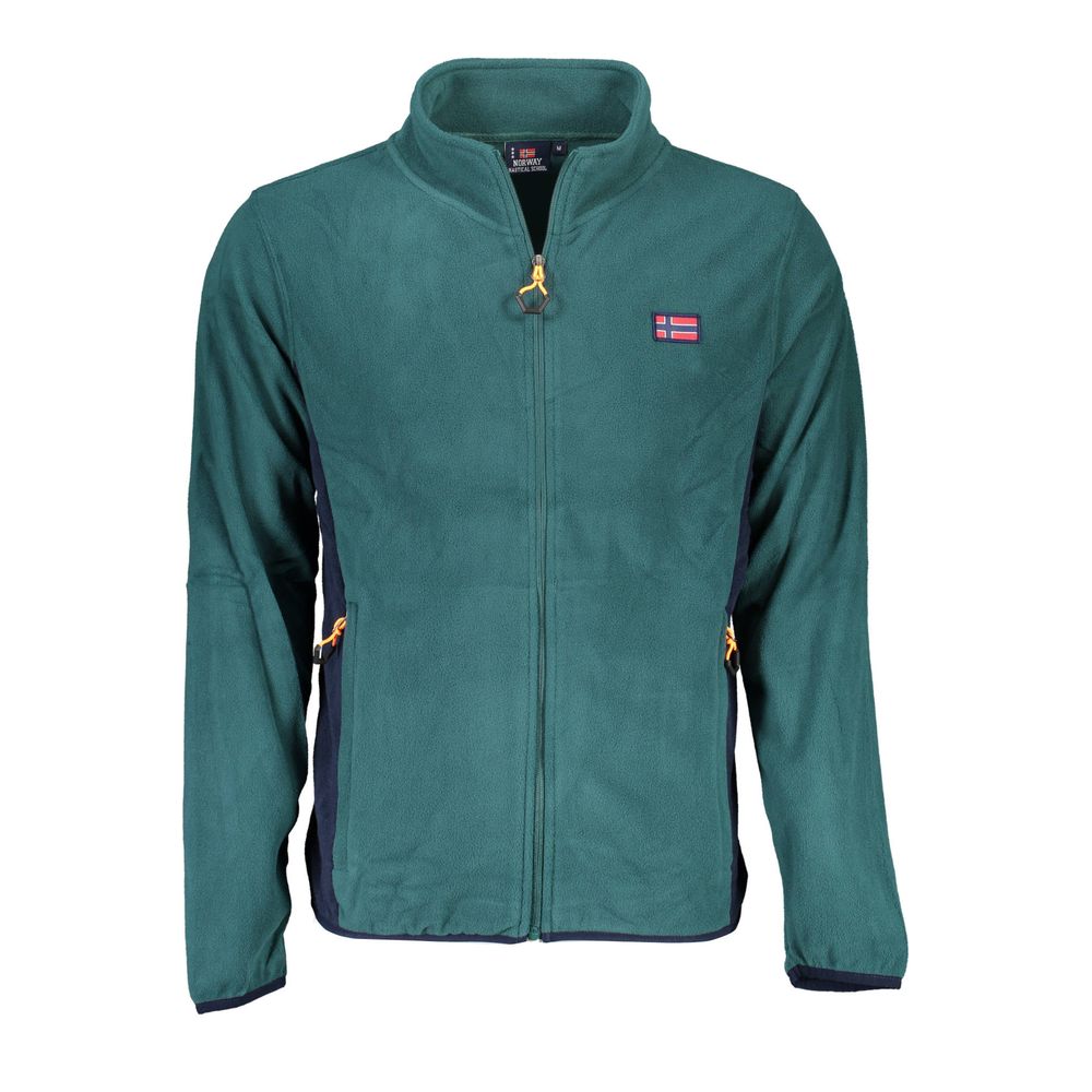 Pull vert en polyester Norvège 1963