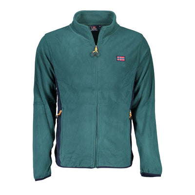 Pull vert en polyester Norvège 1963