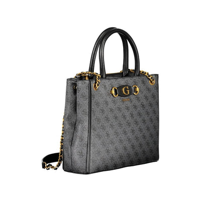 Sac à main Guess Jeans en polyéthylène noir