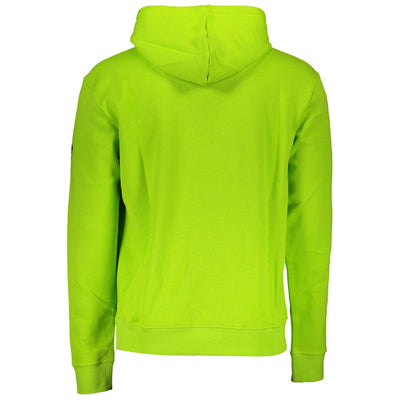 North Sails Green Cotton Men Sweater