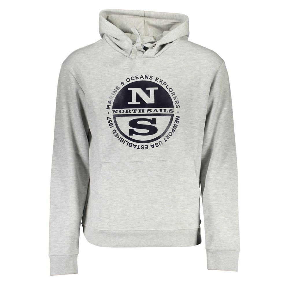 Pull en coton gris North Sails