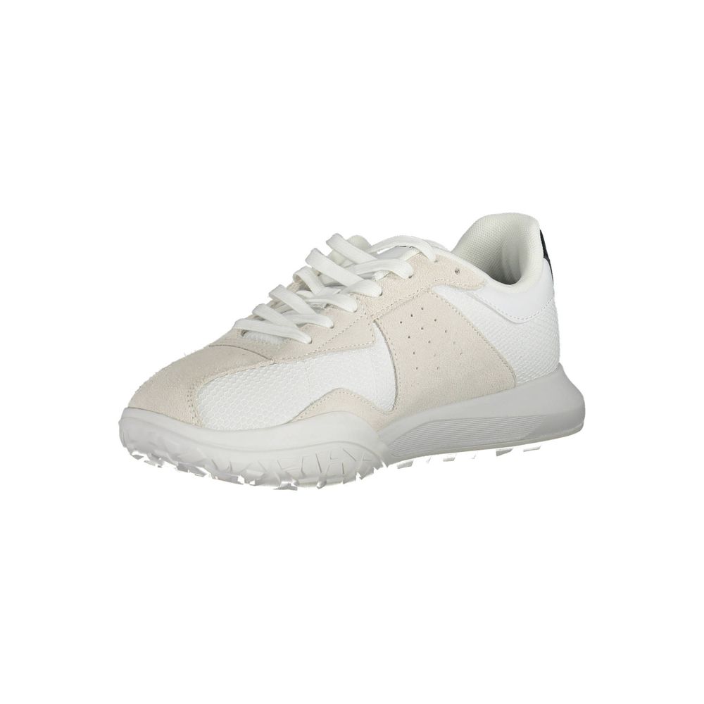 Tommy Hilfiger witte polyester sneaker