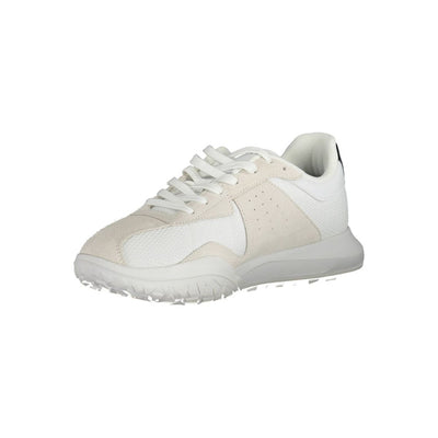 Tommy Hilfiger witte polyester sneaker