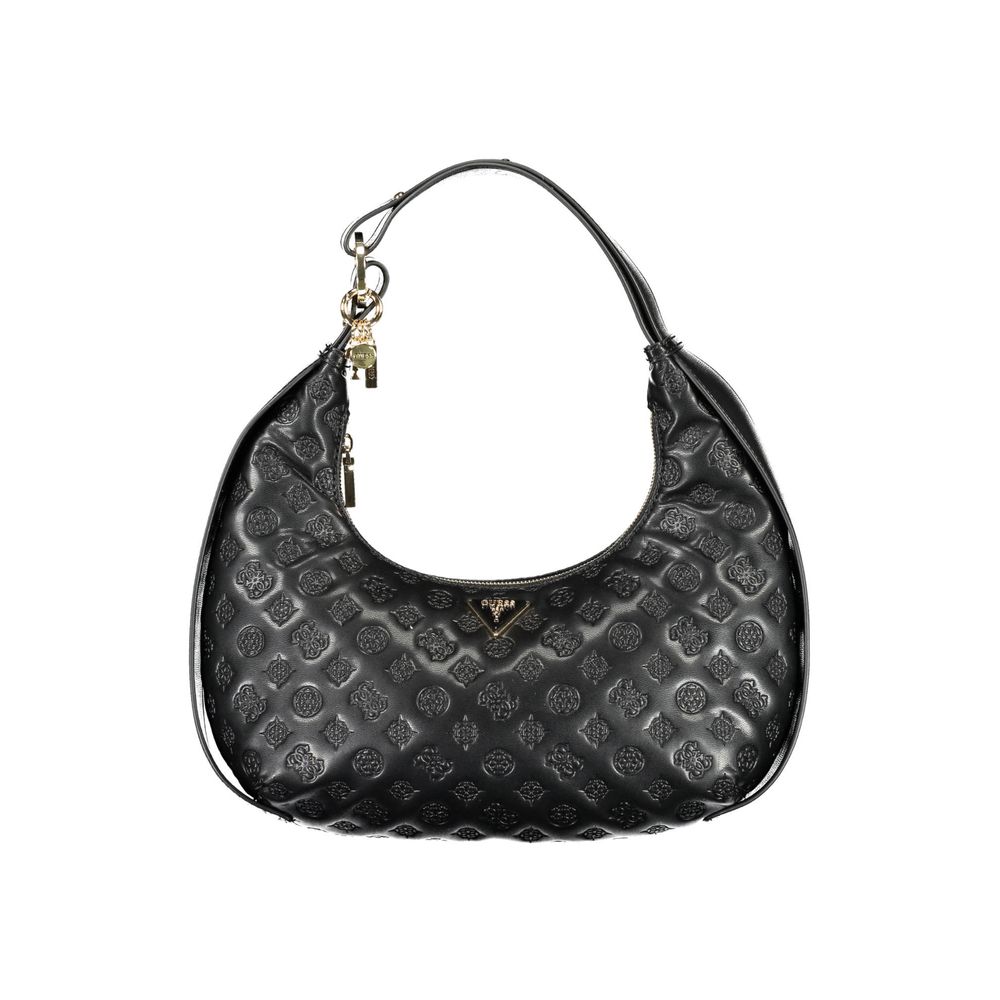 Sac à main Guess Jeans en polyéthylène noir