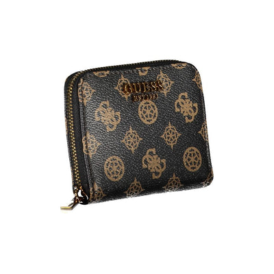 Guess Jeans Brown Polyethylene Wallet
