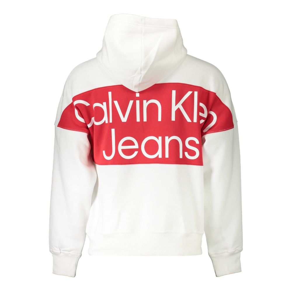 Pull en coton blanc Calvin Klein