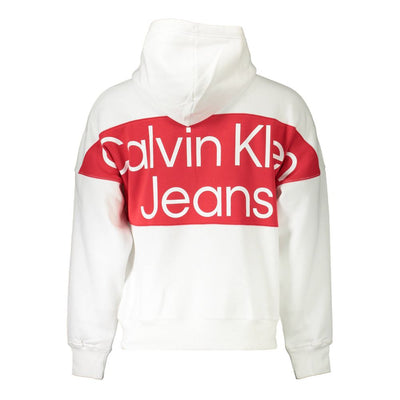Pull en coton blanc Calvin Klein