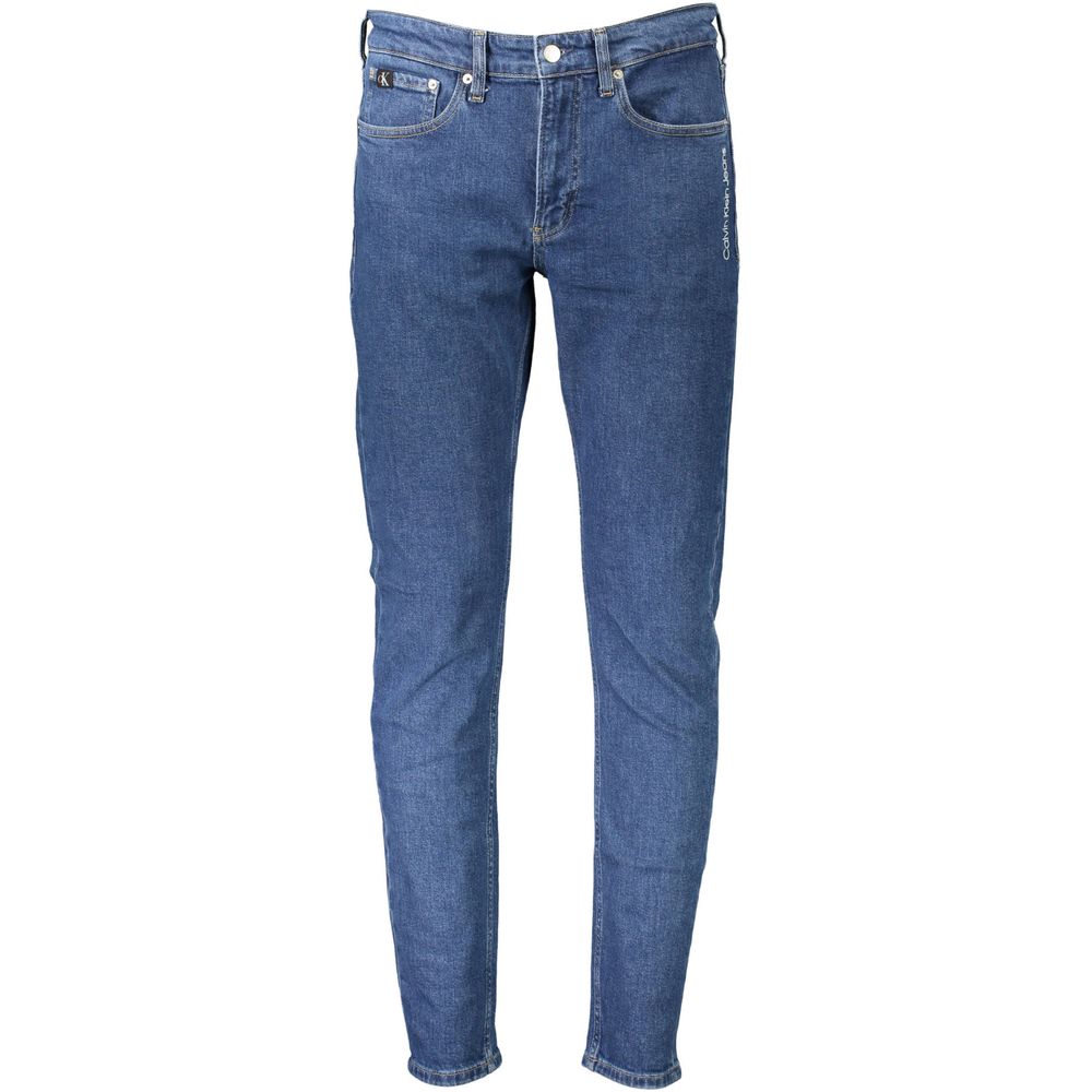 Calvin Klein blauwe katoenen jeans en broek