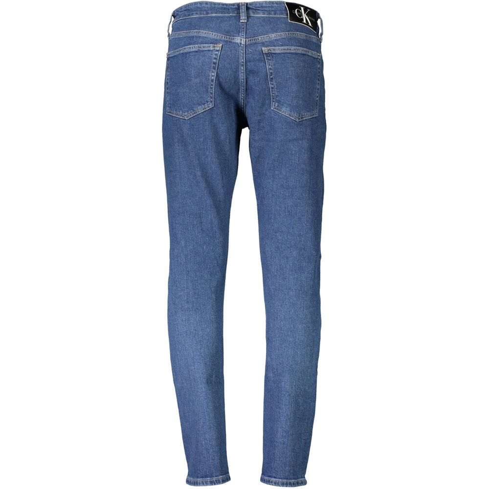 Calvin Klein blauwe katoenen jeans en broek