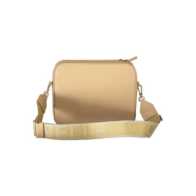 Sac à main en cuir beige Coccinelle