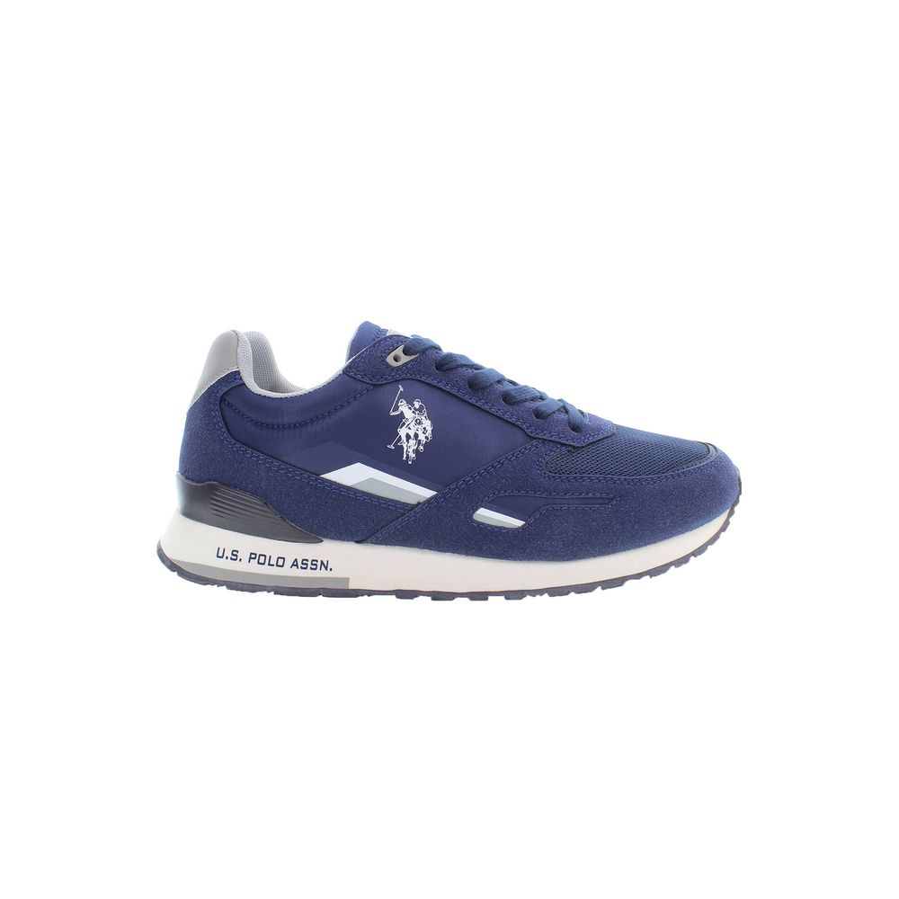 US POLO ASSN. Blauwe polyester sneaker