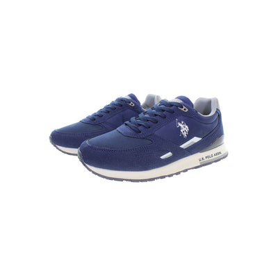 US POLO ASSN. Blauwe polyester sneaker