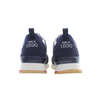 US POLO ASSN. Blauwe polyester sneaker