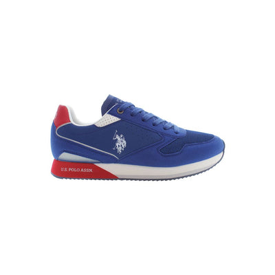 US POLO ASSN. Blauwe polyester sneaker