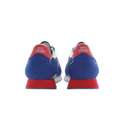 US POLO ASSN. Blauwe polyester sneaker