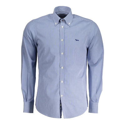 Chemise en coton bleu Harmont &amp; Blaine