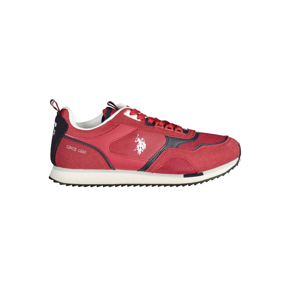 US POLO ASSN. Rode polyester sneaker