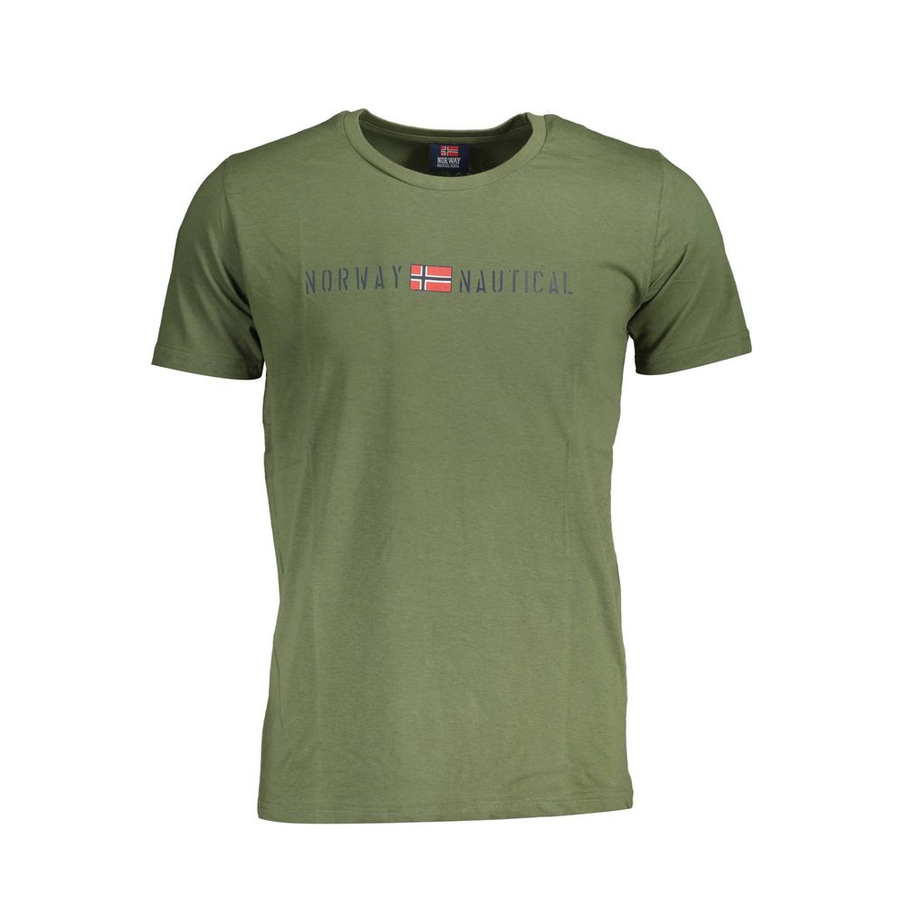 T-shirt en coton vert Norvège 1963
