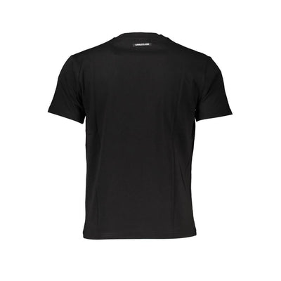 Cavalli Class Zwart Katoenen T-shirt