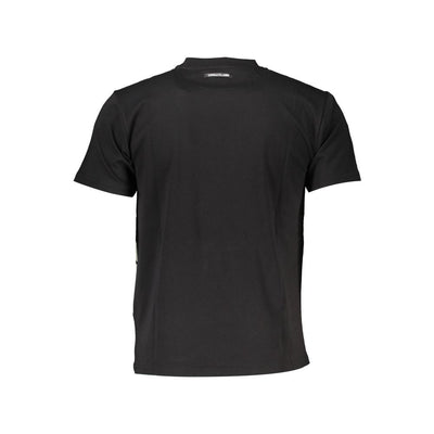 Cavalli Class Zwart Katoenen T-shirt