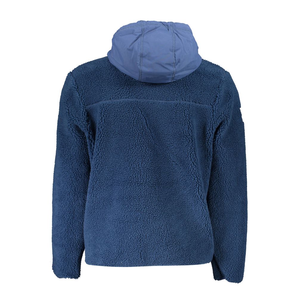 Pull Napapijri bleu en polyester