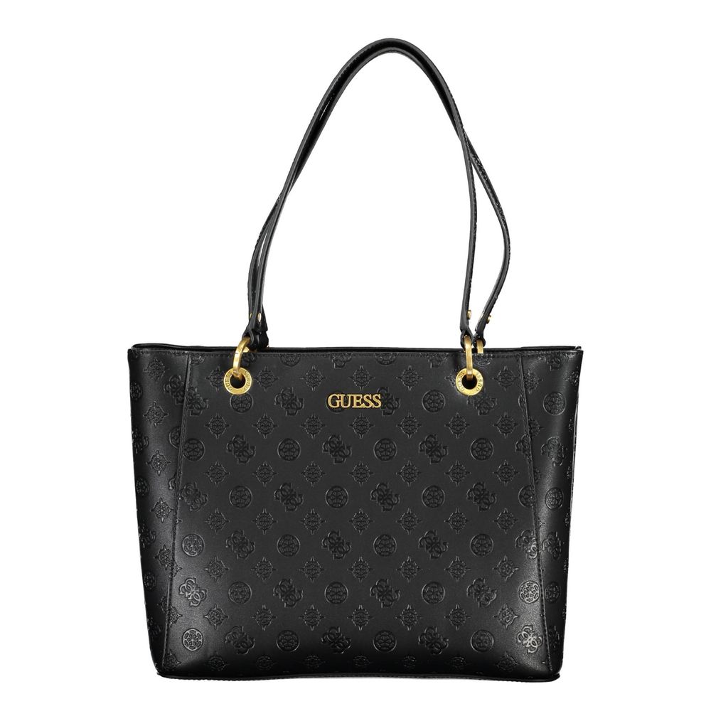 Sac à main Guess Jeans en polyéthylène noir