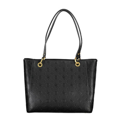 Sac à main Guess Jeans en polyéthylène noir