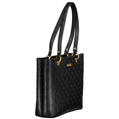 Sac à main Guess Jeans en polyéthylène noir